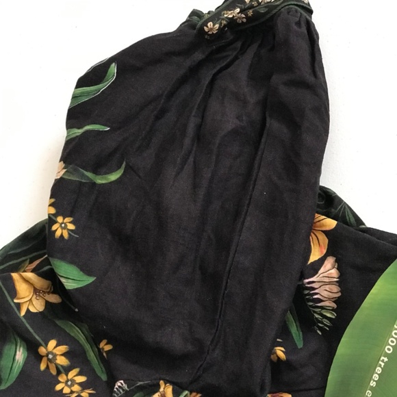 FARM Rio Flowers Arch Black Mini Dress - Picture 9 of 9